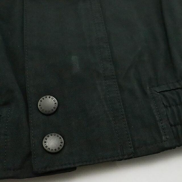 BARBOUR バブアー TRANSPORT トランスポート スタンドカラー ピーチスキンジャケット BLACK ブラック GREEN グリーン MCA1143正規取扱店メンズの画像