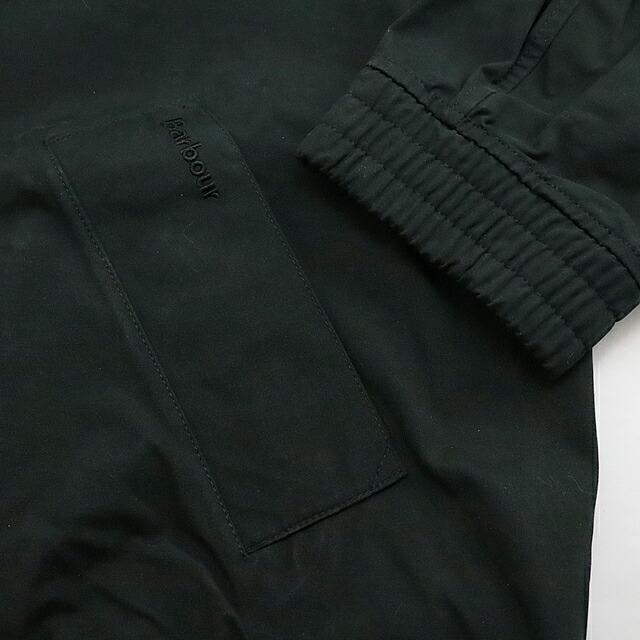 BARBOUR バブアー TRANSPORT トランスポート スタンドカラー ピーチスキンジャケット BLACK ブラック GREEN グリーン MCA1143正規取扱店メンズの画像