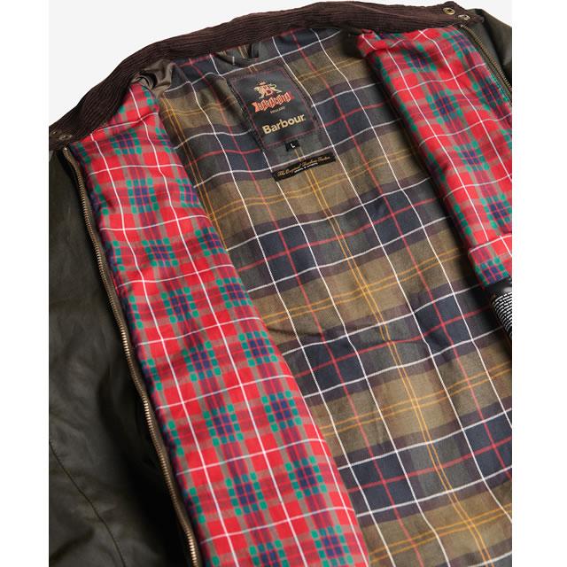 BARBOUR × BARACUTA PORTON WAX JACKET バブアー × バラクータ ポートン ワックス ジャケット MWX2237の画像