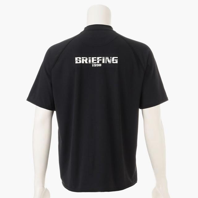 【新品・タグ付き】BRIEFING モックネック カモフラ 白 Mサイズ BRIEFING GOLF 即納 ブリーフィング ゴルフ ST MS LOGO MOCK