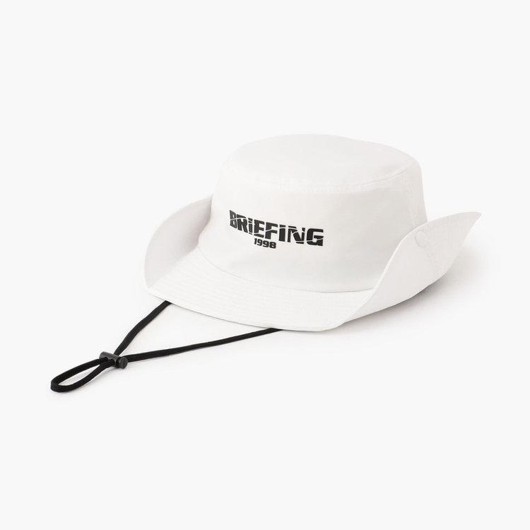 未使用)ブリーフィング ゴルフ 新作 ハット 帽子 ホワイト BRIEFING GOLF 【即納】BRIEFING ブリーフィング ゴルフ ST MS