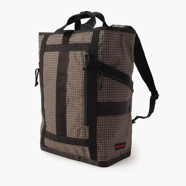 BRIEFING BARREL 2WAY PACK RS ブラウン BRIEFING GOLF（ブリーフィングゴルフ） ブリーフィング ゴルフ BARREL