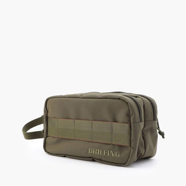 BRIEFING GOLF ブリーフィング ゴルフ DOUBLE ZIP POUCH STD ダブル ジップ ポーチ スタンダード