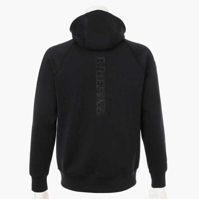新品　BRIEFING 3D LOGO PARKA パーカー ブラック BRIEFING（ブリーフィング）の「【ブリーフィングゴルフ】MENS 3D LOGO