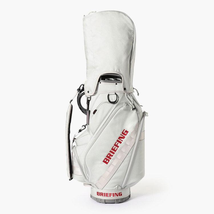 BRIEFING GOLF CR-12 キャディバッグ シルバー 新品 BRIEFING GOLF（ブリーフィングゴルフ） ブリーフィング ゴルフ CR-12