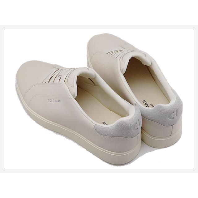 COLE HAAN コールハーン GP LUXE SLIP ON SNEAKERS グランドプロ リュクス スリップオン スニーカー アイボリー/マイクロチップ/アイボリー 返品交換送料無料 COLE HAAN（コールハーン） GP LUXE SLIP ON SNEAKERS グランドプロ