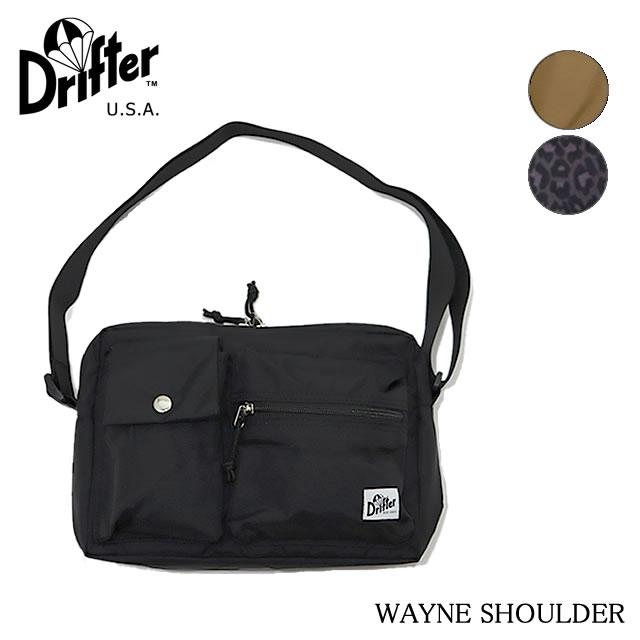 即納 Drifter ドリフターWAYNE SHOULDER ウェインショルダー ボディバック ショルダーバッグ Drifter（ドリフター） ドリフターWAYNE SHOULDER ウェインショルダー