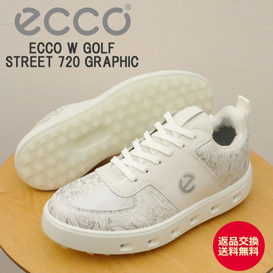 返品交換送料無料 ECCO エコー W GOLF STREET 720 GRAPHIC ウィメンズ
