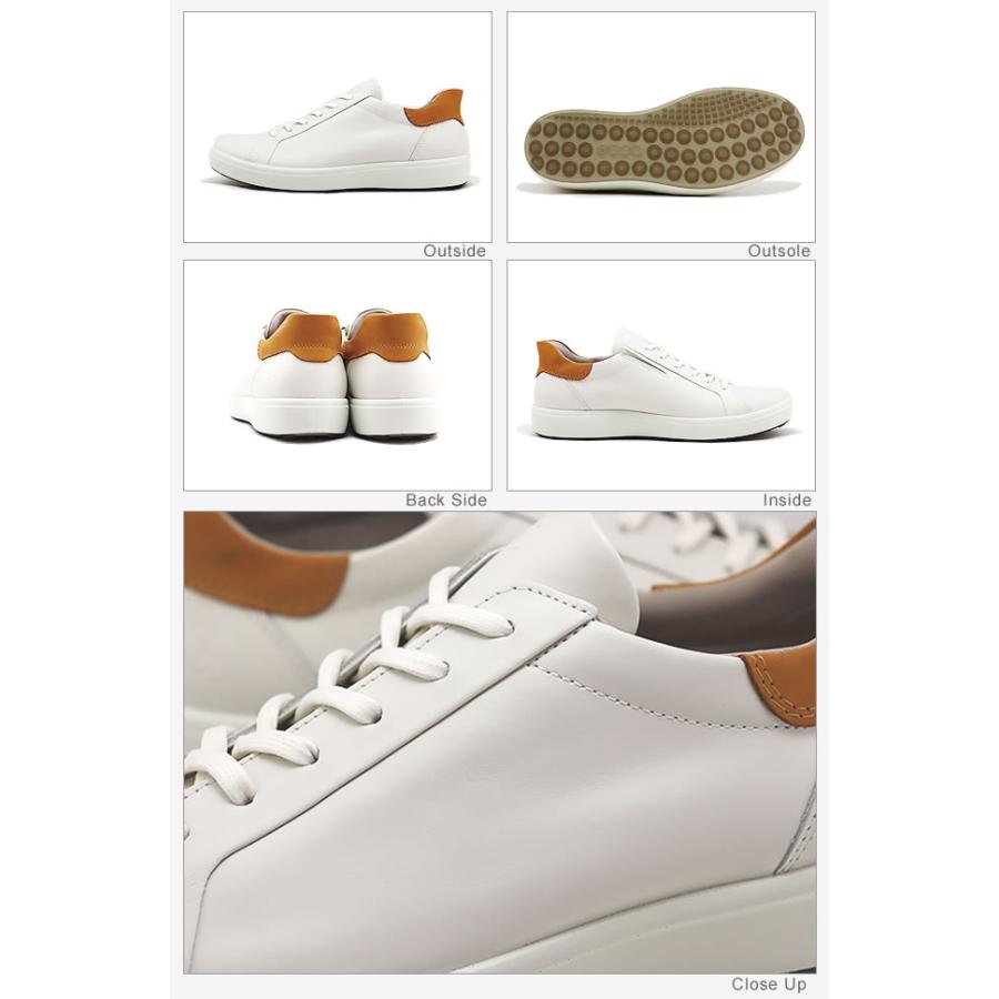 ecco（エコー） ECCO SOFT 7 MEN'S ソフト7 メンズ WHITE ホワイト