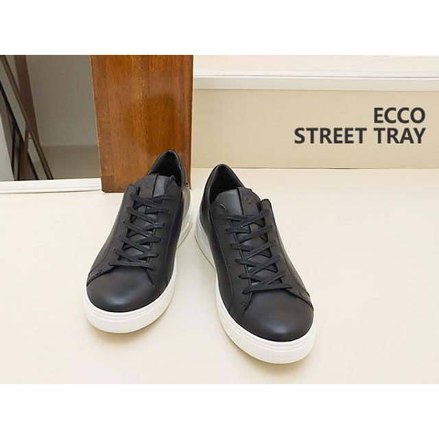 ECCO エコー STREET TRAY MEN'S ストリート トレイ メンズ  BLACK ブラック  カジュアル 返品交換送料無料｜928wing｜02