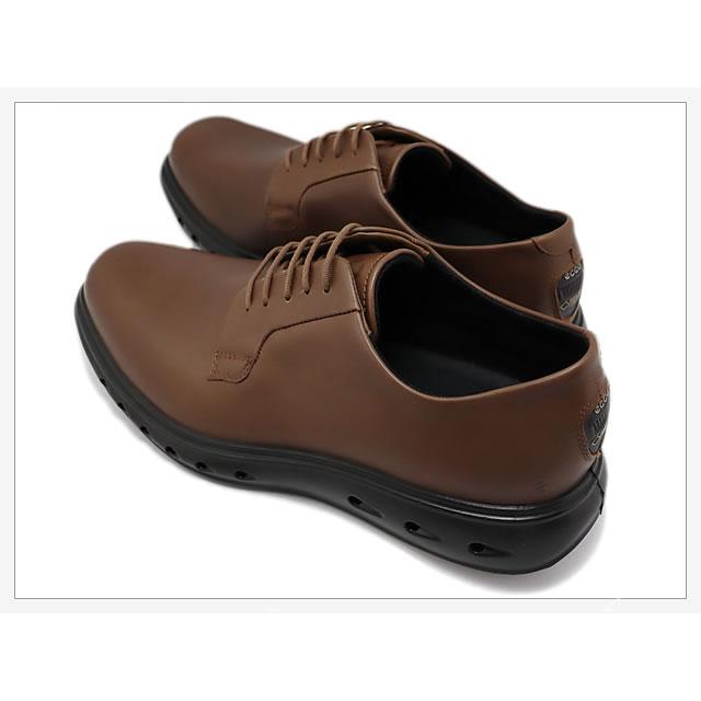 ECCO エコー HYBRID 720 DERBY SHOES MEN ハイブリット 720 ダービー シュー メンズ ココアブラウン  GORE-TEX ゴアテックス 防水 ビジネス返品交換送料無料の画像
