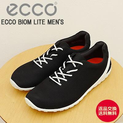 ECCO エコー BIOM LITE MEN'S バイオム ライト メンズ  BLACK ブラック  カジュアル コンフォート 返品交換送料無料 ecco（エコー） BIOM LITE MEN'S バイオム ライト メンズ BLACK