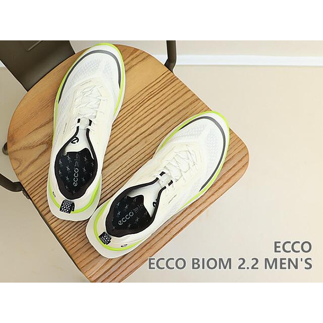 ecco（エコー） エコーECCO BIOM 2.2 MEN'S バイオム 2.2 メンズ WHITE