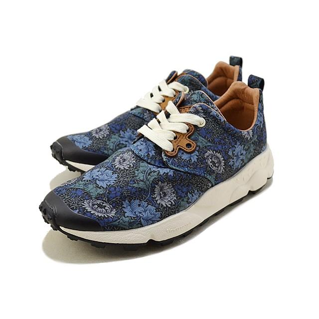 〈美品〉フラワーマウンテン スニーカー Flower MOUNTAIN (フラワーマウンテン) ナイロン レザー スニーカー