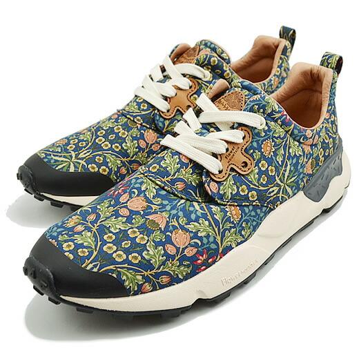 【返品交換送料無料】Flower MOUNTAIN フラワー マウンテン PAMPAS パンパス BLUE ブルー 靴 スニーカー シューズ FlowerMOUNTAIN（フラワーマウンテン） フラワー マウンテン PAMPAS