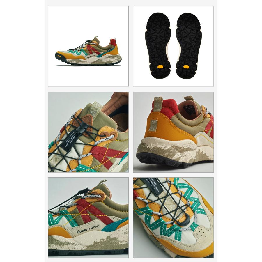 返品交換送料無料Flower MOUNTAIN フラワー マウンテン  IWANO2 イワノ2 YELLOW / TEAL / RUST イエロー / ティール / ラスト  メンズ レディース アウトドアの画像
