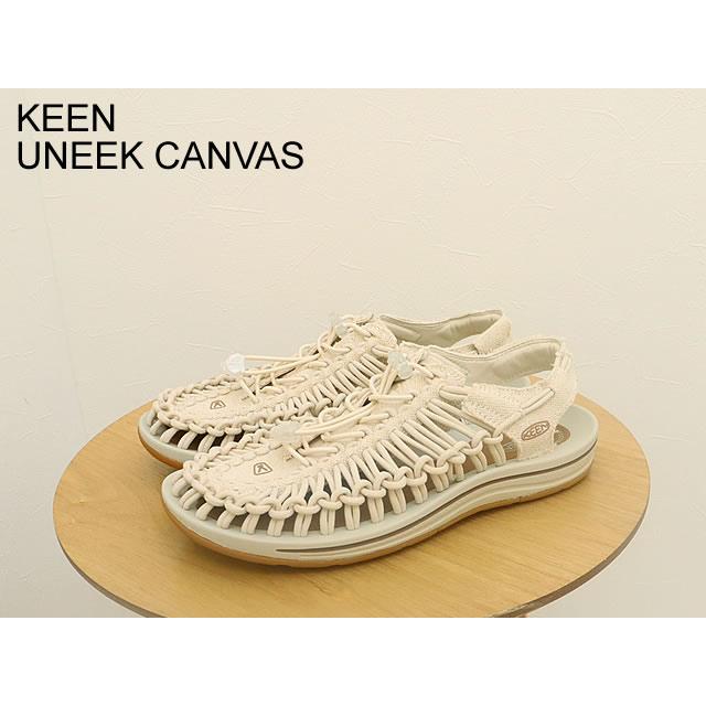 KEEN（キーン） UNEEK CANVAS ユニーク キャンバス Natural Canvas