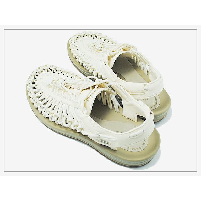 KEEN キーン UNEEK ユニーク WHITE CAP/CORNSTALK ホワイト KEEN キーン UNEEK ユニーク WHITE CAP/CORNSTALK ホワイト