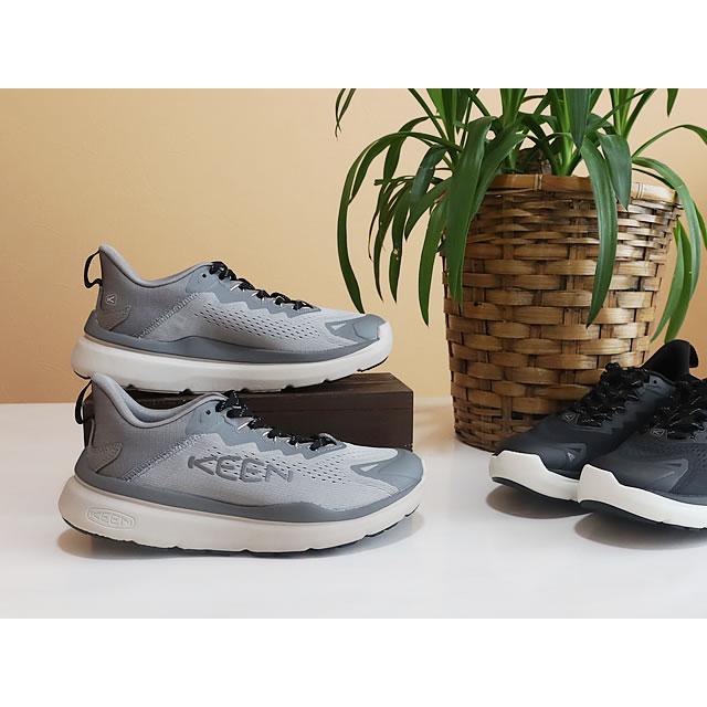 KEEN キーン WK450 ダブルケー450 ウォーキングシューズ Alloy/Steel