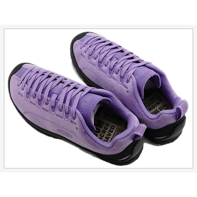 KEENジャスパー24㎝新品ブラックアウトドアシューズスニーカー紫色の靴