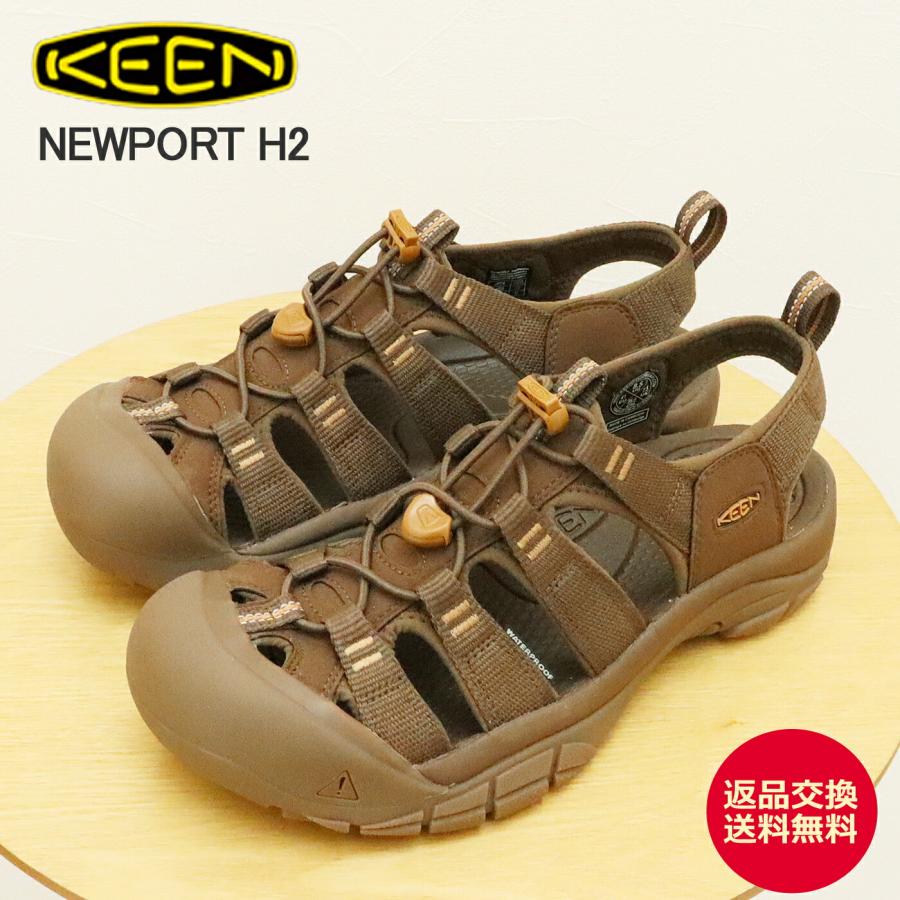 最終値下げ‼️未使用級 KEEN NEWPORT H2 アウトドアサンダル 23 KEEN（キーン） NEWPORT H2 ニューポート エイチツー MONOCHROME/DARK