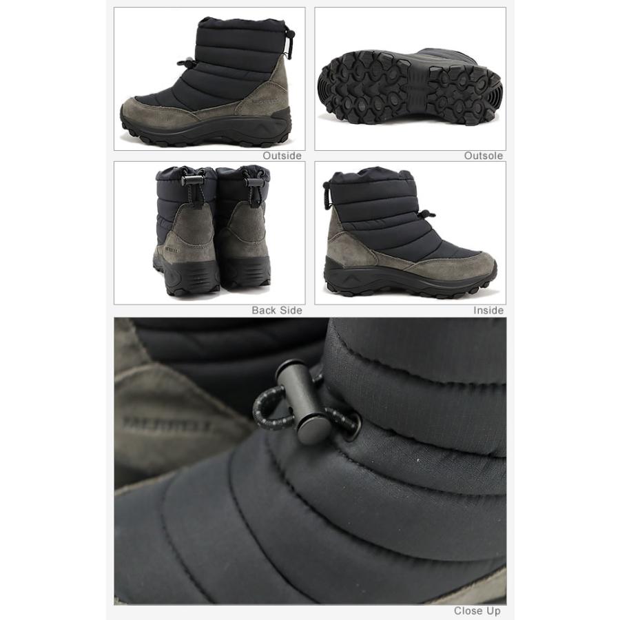 30％OFF MERRELL メレル メンズ レディース WINTER MOC ZERO TALL ウィンターモック ゼロ トール BLACK ブラック ユニセックス ブーツ 靴  シューズ 防水 防寒｜928wing｜06