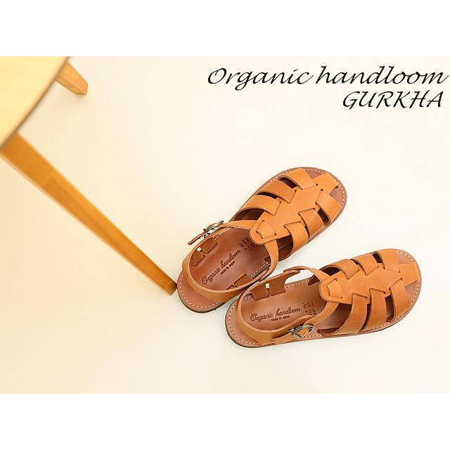 Organic handloom オーガニックハンドルーム GURKHA グルカ BROWN