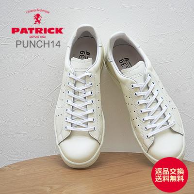 パトリック スニーカー PATRICK PUNCH 14 パンチ 14 WHT ホワイト