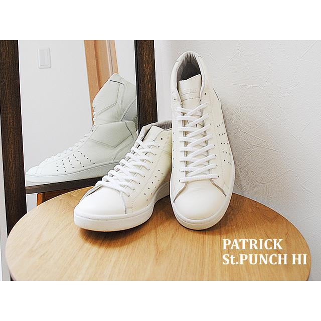 PATRICK（パトリック） St.PUNCH-HI セントパンチ-ハイ WHT ホワイト