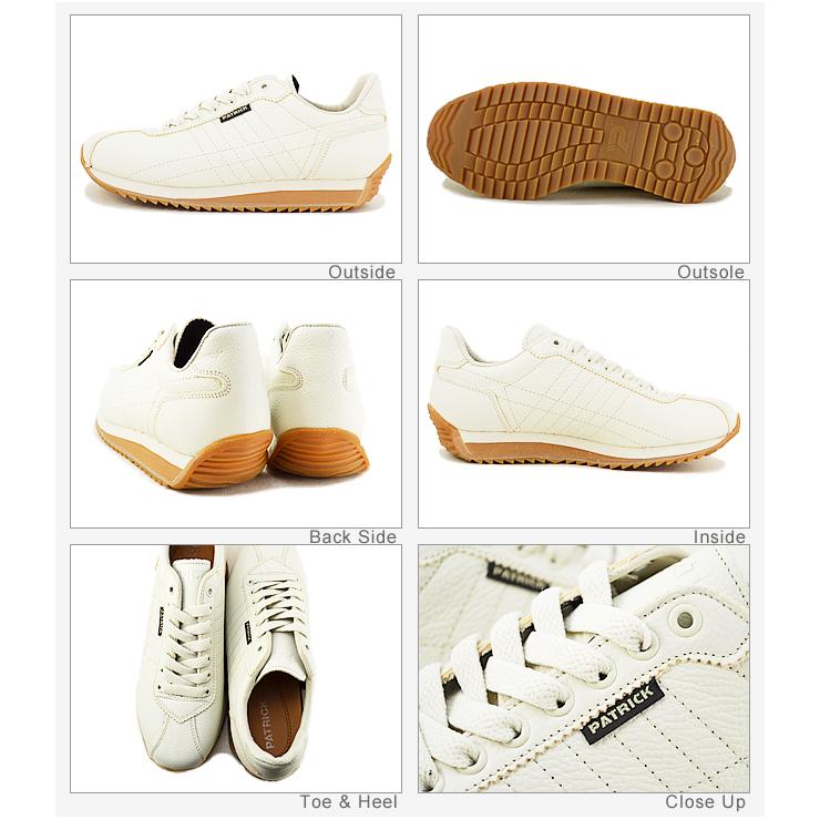 PATRICK（パトリック） SANGER サンガー ホワイト 靴 スニーカー