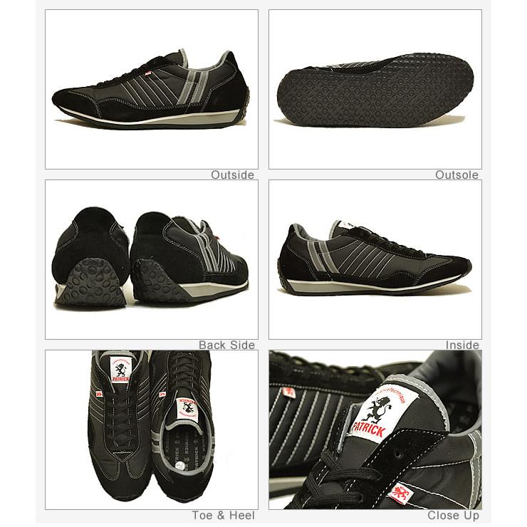 PATRICK（パトリック） STADIUM スタジアム BLK ブラック 【23011】 靴