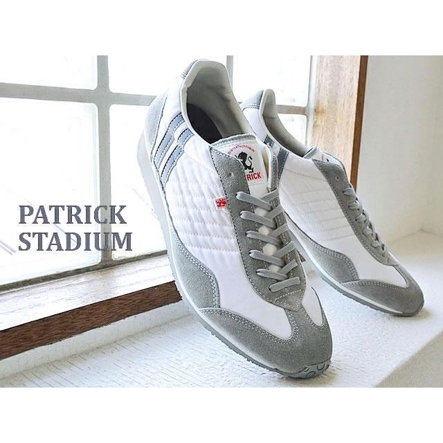 PATRICK パトリック STADIUM スタジアム WH/GY ホワイト/グレー PATRICK パトリック STADIUM スタジアム WH/GY ホワイト/グレー