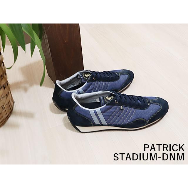 PATRICK  パトリック STADIUM-DNM スタジアム・デニム NVY ネイビー 返品交換送料無料 PATRICK（パトリック） STADIUM-DNM スタジアム・デニム NVY ネイビー