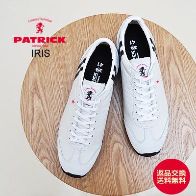 PATRICK パトリック IRIS アイリス WT/BK ホワイト/ブラック PATRICK パトリック IRIS アイリス WT/BK ホワイト/ブラック