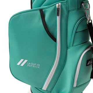 数量限定 PATRICK GOLF パトリック ゴルフ CADDIE BAG PL キャディバッグ・プレジール TURQ ターコイズ メンズ レディース 正規取扱店  3kg 9口径｜928wing｜19