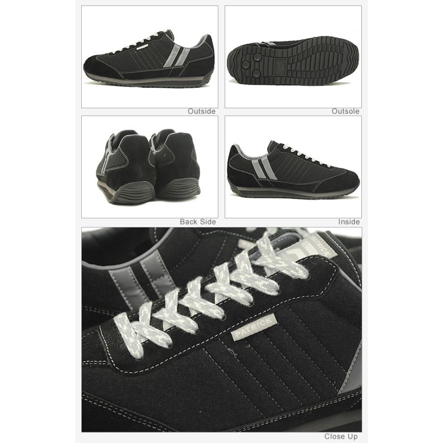 PATRICK（パトリック） ギュットマラソン BLK ブラック返品交換送料