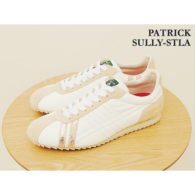 ごはん（美品）PATRICK SULLY PATRICK（パトリック） SULLY-STLA シュリ―・ステラ WHT ホワイト返品