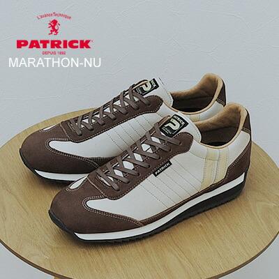 PATRICK パトリック MARATHON-NU マラソン・ヌバック CHO チョコ 返品交換送料無料 PATRICK（パトリック） MARATHON-NU マラソン・ヌバック CHO チョコ
