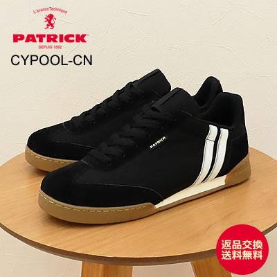 PATRICK パトリック CYPOOL-CN サイプール・コーデュラナイロン BLK ブラック 返品交換送料無料 PATRICK（パトリック） CYPOOL-CN サイプール・コーデュラナイロン BLK