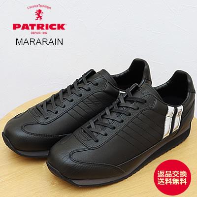 PATRICK パトリック MARARAIN マラレイン BK/SV ブラック/シルバー 靴 スニーカー ビジネス カジュアル シューズ 日本製マラソン 防水 雨用 返品交換送料無料 PATRICK（パトリック） MARARAIN マラレイン BK/SV ブラック/シルバー