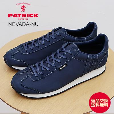 PATRICK（パトリック） NEVADA-NU ネバダ・ヌバック NVY ネイビー返品