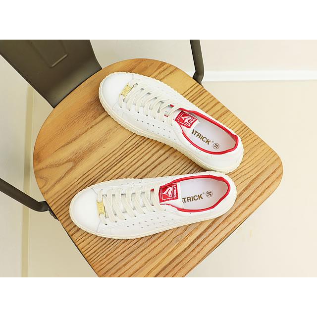 PATRICK（パトリック） QUEBEC-HT2 ケベック・ハート2 WH/RD ホワイト