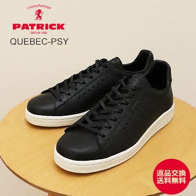 パトリック PATRICK スニーカー QUEBEC-PSY ケベック ペーズリー BLK ブラック 507051 PATRICK（パトリック） QUEBEC-PSY ケベック・ペーズリー BLK ブラック