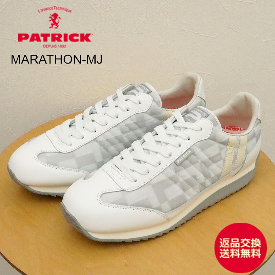 返品交換送料無料PATRICK パトリック MARATHON-MJ マラソン・モザイクジャカード WHT ホワイト PATRICK（パトリック） MARATHON-MJ マラソン・モザイクジャカード WHT