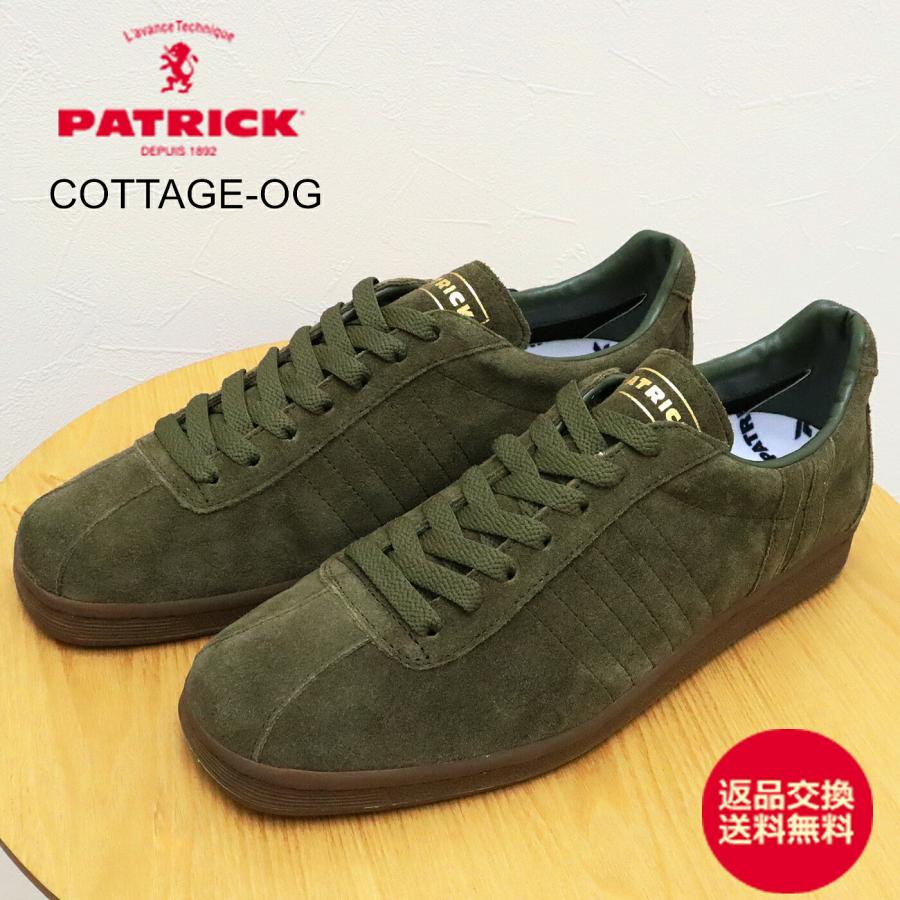 返品交換送料無料PATRICK パトリック COTTAGE-OG コテージ・オリジン KKI カーキ  取扱い店舗限定モデル PATRICK（パトリック） COTTAGE-OG コテージ・オリジン KKI カーキ