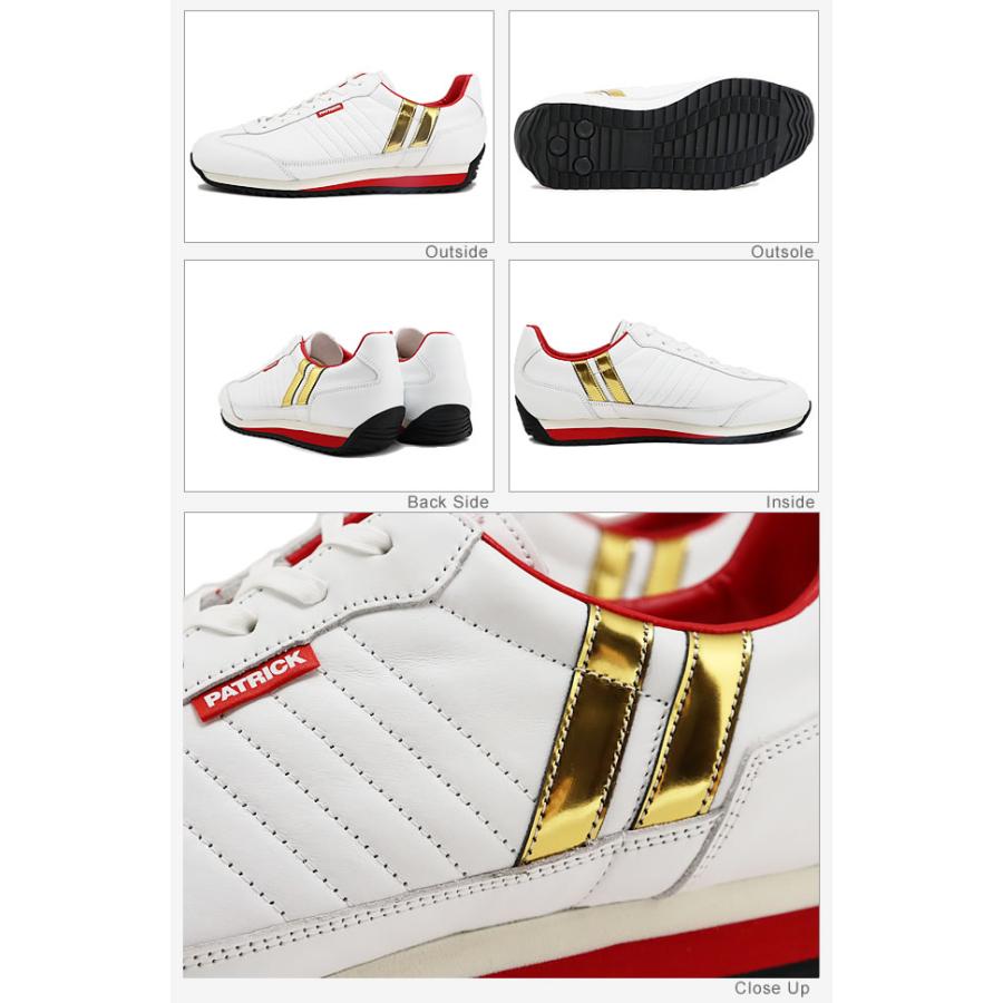 PATRICK（パトリック） MARATHON 椿 マラソンツバキ WHT ホワイト返品