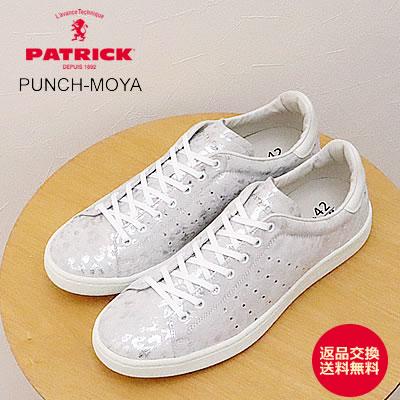PATRICK パトリック PUNCH-MOYA パンチ・モヤ WHT ホワイト