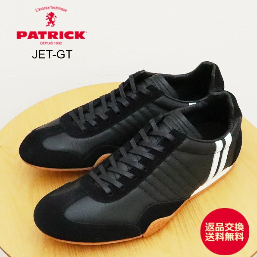 返品交換送料無料 PATRICK パトリック JET-GT ジェット・ゴート BLK ブラック PATRICK（パトリック） JET-GT ジェット・ゴート BLK ブラック返品交換