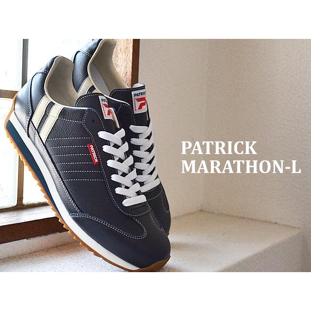 PATRICK（パトリック） スニーカー マラソン・レザー ブラック 98701