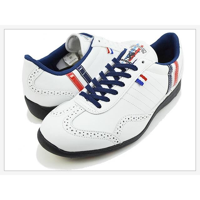 【返品交換送料無料】PATRICK パトリック YMIR-CUP/L イミル・カップ/レザー TRC　トリコロール　靴　スニーカー　スパイクレス ゴルフシューズ　日本製 PATRICK（パトリック） YMIR-CUP/L イミル・カップ/レザー TRC